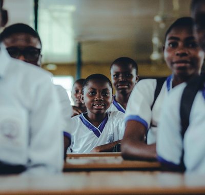 Nigerian pupils in class